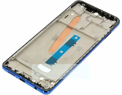 Рамка дисплея для Xiaomi Poco X3 NFC Синяя ORIG