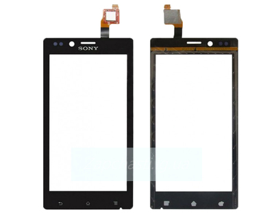 Тачскрин для Sony Xperia J (ST26i) (черный)