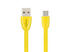 Кабель USB VIXION (K12) Type-C (1м) силиконовый (желтый)