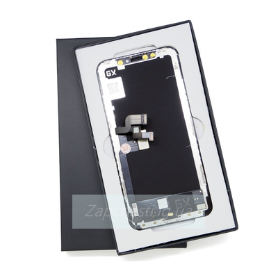 Дисплей для iPhone XS Max + тачскрин черный с рамкой (Hard OLED)