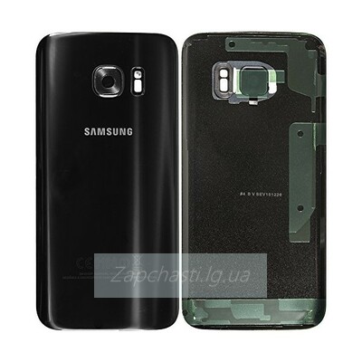 Задняя крышка для Samsung G930F Galaxy S7 (черный)