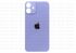 Задняя крышка для iPhone 12 Фиолетовый (широкий вырез под камеру)