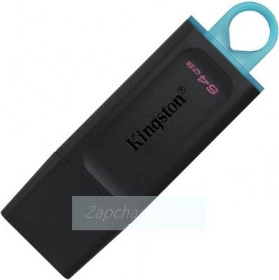 Накопитель USB Flash 64Gb 3.2 DataTraveler Exodia Onyx (черный)