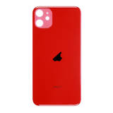 Задняя крышка для iPhone 11 Красный (широкий вырез под камеру)