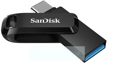 Накопитель USB 3.1 + TypeC 128Gb SanDisk Ultra Dual Drive Go (SDDDC3-128G-G46) Black