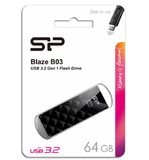 Накопитель USB 3.2 256Gb Silicon Power Blaze B25 (SP256GBUF3B25V1K) black