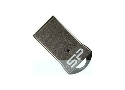 Накопитель USB 64Gb Silicon Power Touch T01 (SP064GBUF2T01V1K) Black/Silver