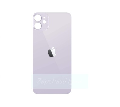 Задняя крышка для iPhone 11 Фиолетовый (широкий вырез под камеру)