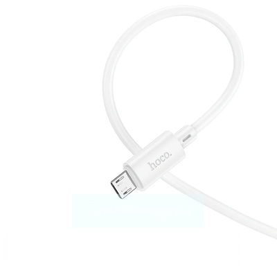 Кабель USB HOCO (X88) microUSB (1м) (белый)