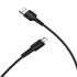Кабель USB BOROFONE (BX16) Easy для iPhone Lightning 8 pin (1м) (черный)