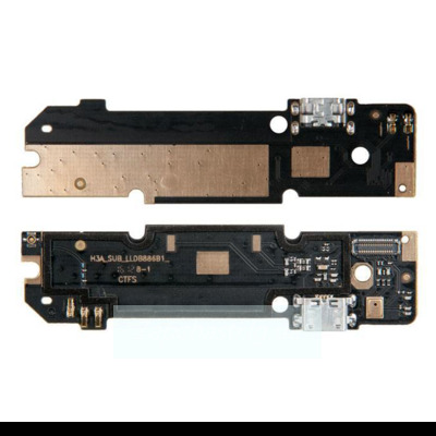 Шлейф для Xiaomi Redmi Note 3 Pro SE + системный разъем + микрофон 30 pin