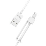 Кабель USB HOCO (X31) для iPhone Lightning 8 pin (1м) (белый)