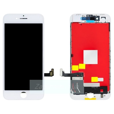 Дисплей для iPhone 8/SE (2020) + тачскрин белый с рамкой MP+