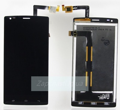 Дисплей для Fly iQ4505 Quad Era Life 7 + touchscreen, чёрный
