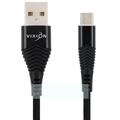 Кабель USB VIXION (K26m) microUSB (1м) (черный)