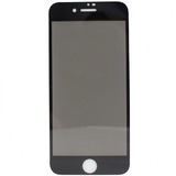 Защитное стекло Антишпион для iPhone 7/8/SE (2020) (Закалённое, полное покрытие) Черное