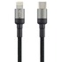 Кабель Type-C VIXION (K22) Power Delivery для iPhone Lightning 8 pin (1м) (черный)