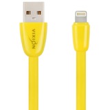Кабель USB VIXION (K12i) для iPhone Lightning 8 pin (1м) силиконовый (желтый)