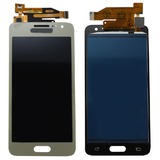 Дисплей для Samsung A300F Galaxy A3 + тачскрин (золото) (copy LCD с регулир. подсв)