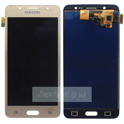 Дисплей для Samsung J510F/DS Galaxy J5 (2016) + тачскрин (золото)  (TFT - copy LCD с регулир. подсветки) (In-Cell)