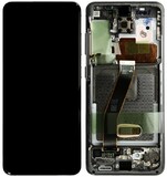Дисплей для Samsung G980F Galaxy S20 в рамке + тачскрин (серый) ORIG 100%