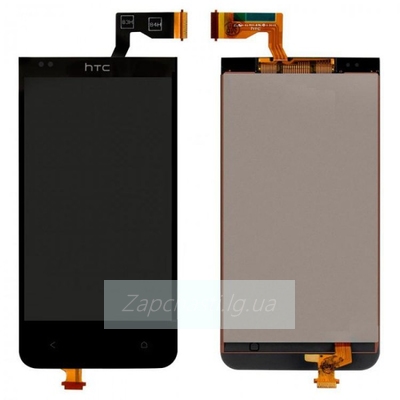 Дисплей для HTC 300 Desire/301e + touchscreen, чёрный