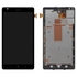 Дисплей для Nokia 1520 в рамке + тачскрин (черный)