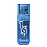 Накопитель USB Flash 16GB 2.0 Smartbuy Glossy (синий)
