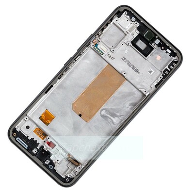 Дисплей для Samsung A546E (A54 5G ) в рамке + тачскрин (черный) (OLED)