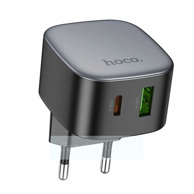 СЗУ HOCO CS32A PD20W USB + USB-C (черный)