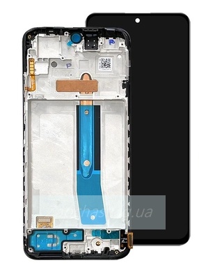 Дисплей для Xiaomi Redmi Note 11S 4G (2201117SY) в рамке + тачскрин (черный) ORIG