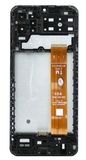 Дисплей для Samsung A135F Galaxy A013 в рамке + тачскрин (черный) ORIG REF