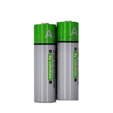 Аккумуляторные батарейки AA LiitoKala 2300 mAh (2 шт. в кейсе , перезаряжаемые от Type-C)