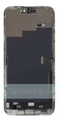 Дисплей для iPhone 15 Pro + тачскрин черный с рамкой (DEMO)