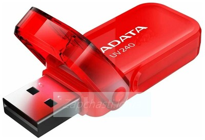 Накопитель USB 32Gb ADATA UV240 (AUV240-32G-RRD) RED