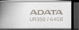 Накопитель USB 3.2 64Gb ADATA UR350 (UR350-64G-RSR/BK) BLACK