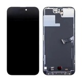 Дисплей для iPhone 14 Pro Max + тачскрин черный с рамкой (Soft OLED)