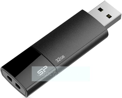 Накопитель USB 32Gb Silicon Power Ultima U05 (SP032GBUF2U05V1K) (черный)