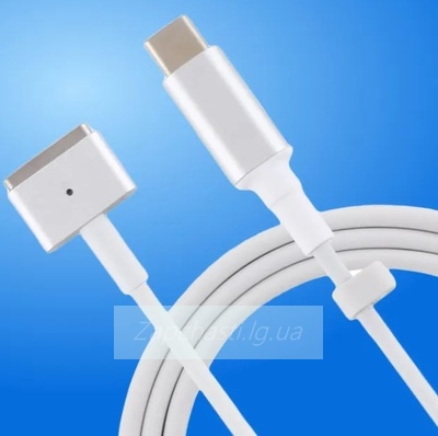 Переходник Type-C - Magsafe 2 Белый