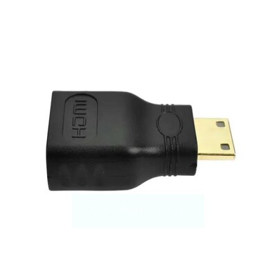 Переходник HDMI (F) - mini HDMI (M) Черный