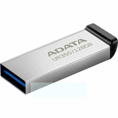 Накопитель USB 3.2 128Gb ADATA UR350 (UR350-128G-RSR/BK) BLACK