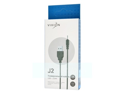 Кабель USB VIXION (J2) Nokia 6101 (1м) (черный)