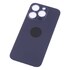 Задняя крышка для iPhone 14 Pro Темно-фиолетовый (широкий вырез под камеру) ORIG