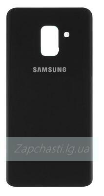 Задняя крышка для Samsung A530F (A8 2018) Черный ORIG