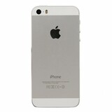 Задняя крышка для iPhone 5S (серебро) класс A