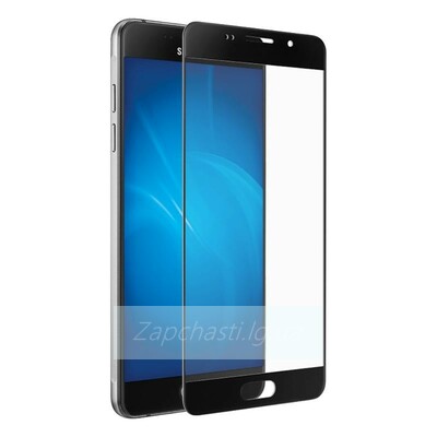Защитное стекло Полное покрытие для Samsung A710F (A7 2016) Черное